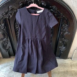 Zara nwot speckled jersey dress
